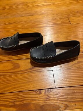 Elephantito boys loafers leather navy US11/ EU27